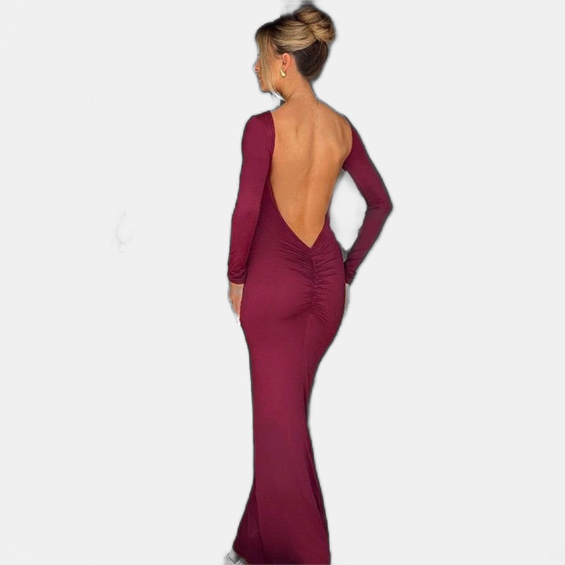 Our Elegant  Backless Maxi